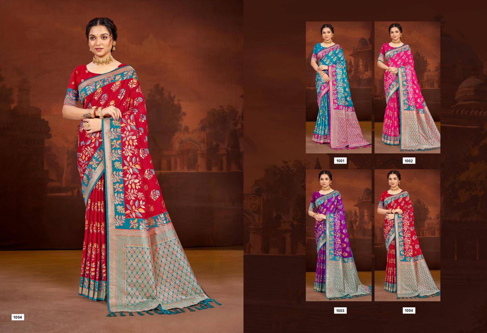Bunawat - Surmai Satan saree wholesalers in Gujarat
